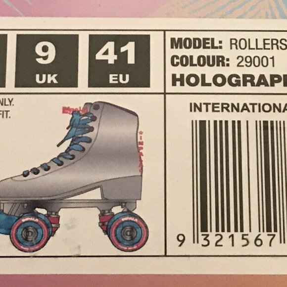 Impala Holographic Quad Roller Skates WMS SZ 10 - Picture 4 of 10